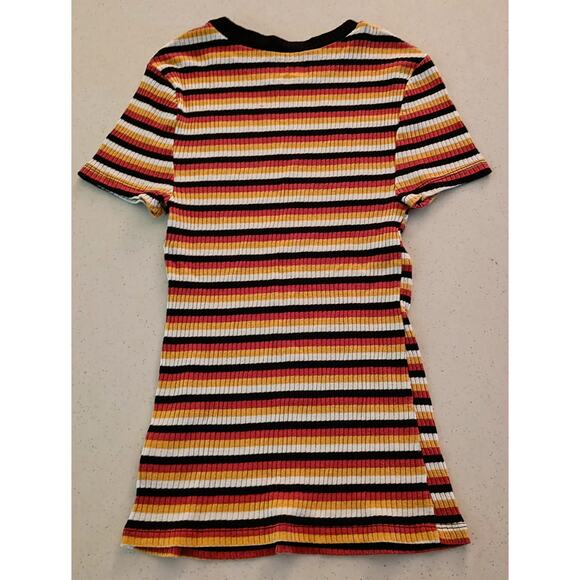 No Boundaries Ribbed Striped Top - Juniors XS - Picture 10 of 10